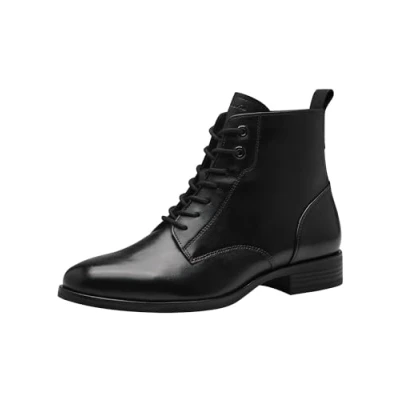 Abbildung von Tamaris Schnürstiefelette, Blockabsatz, Schnürboots, Businessschuh mit Touch it Ausstattung