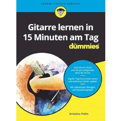 Abbildung von Gitarre lernen in 15 Minuten am Tag FD (...für Dummies)