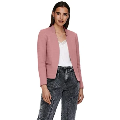 Abbildung von ONLY Onladdy Linea Blazer, Damen, Größe: 36, Withered rose