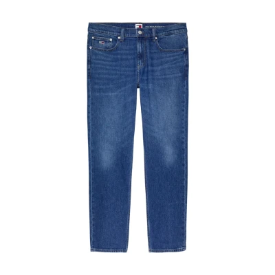 Abbildung von Tommy Jeans Herren Hose Ryan Regular Straight Fit, Blau (Denim Dark), 28W/30L