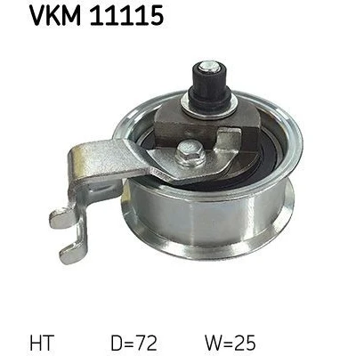 Abbildung von SKF VKM 11115 Spannrolle, Zahnriemen VOLKSWAGEN: Golf 4, Sharan I, AUDI: A3 Hatchback, A6 C5 Avant, SEAT: Leon I Hatchback