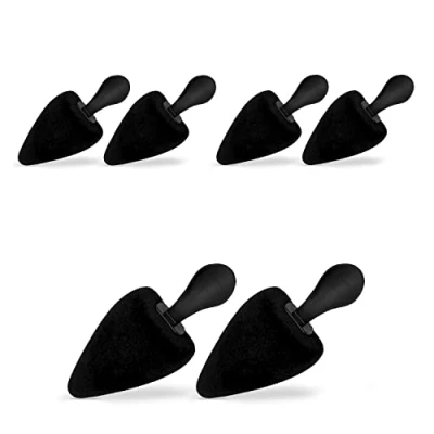 Abbildung von DELFA Samty Schuhspanner Spitz Größe 39 42 Schaumstoff Schuhformer Schuhstrecker 3 Paarfür Damen Spitze Schuhe High Heels