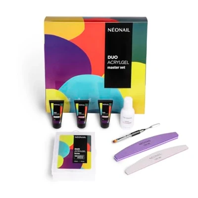 Abbildung von NEONAIL DUO ACRYLGEL Master Set Liquid Maniküre Sets Nagelset Polygel Extensions Starter Nägel Cleaner Gelnägel Press On Nails Acryl Pinsel Für