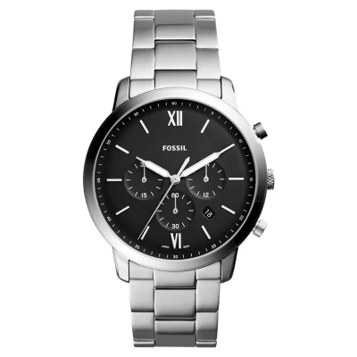 Abbildung von Fossil Neutra Chronograph silvercoloured, Herren, Größe: One Size, Silver coloured