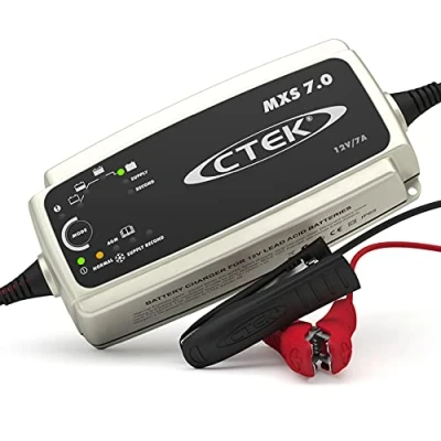 Abbildung von CTEK MXS 7.0, Batterieladegerät 12V Für Größere Fahrzeugbatterien, Boot, LKW, Wohnwagen, Wohnmobil Ladegerät, Versorgungsfunktion, Rekonditionierungsmodus Und Winterprogramm