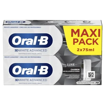 Abbildung von Oral B 3D White Whitening Therapy Intense Reinigung Zahnpasta 2 x 75 ml