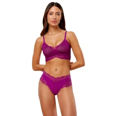 Abbildung von Triumph LIFT Smart Bustier, Damen, Größe: 70D 80F, Purple