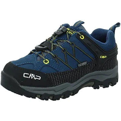 Abbildung von CMP Kids Rigel Low Trekking Shoes Wp Jungen Schuhe, Blau Gelb Blue Ink Yellow, 37 EU