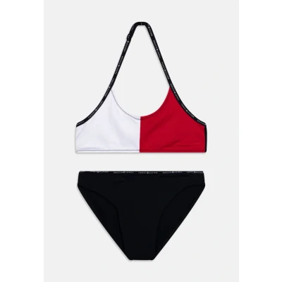Abbildung von Tommy Hilfiger Bralette Bikini für Kinder, Größe: 140 152, Desert sky