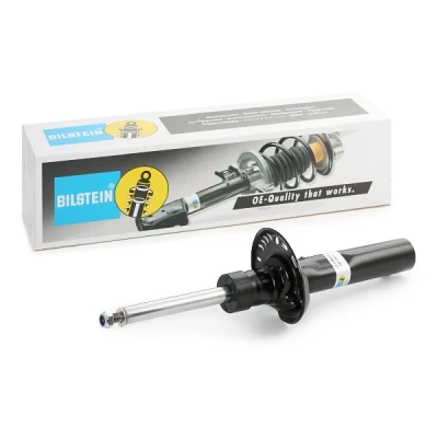 Abbildung von BILSTEIN B4 OE Replacement 22 139320 Stoßdämpfer Vorderachse Gasdruck Zweirohr Federbein unten Platte, oben Stift VOLKSWAGEN: Golf Plus / Crossgolf