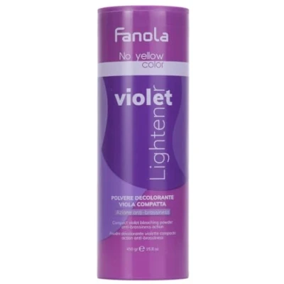 Abbildung von Fanola No Yellow Violet Lightener Blondierpulver 450 g