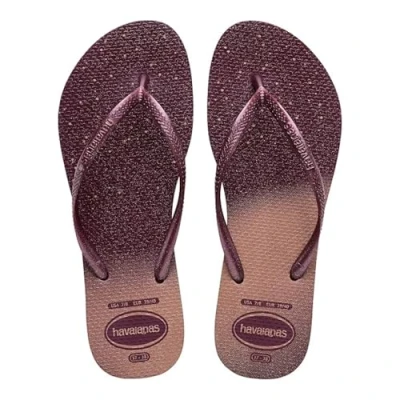 Abbildung von Havaianas SLIM Gloss Zehentrenner, Größe: 35 36, Purple soil Schuhe