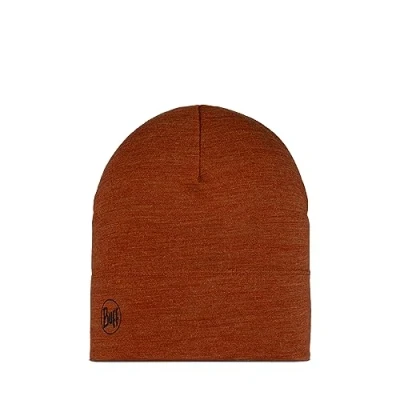 Abbildung von Buff Unisex Merino Midweight Mütze, Melange Cinnamon, Einheitsgröße EU
