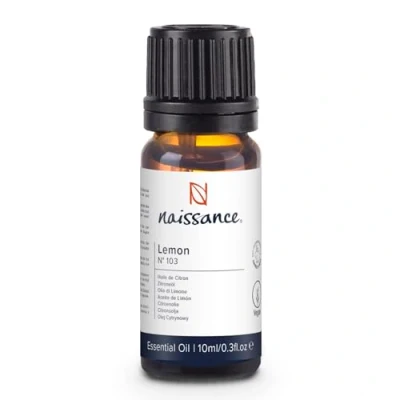 Abbildung von Naissance Zitronenöl (Nr. 103) 10ml 100% Naturreines Zitrone Ätherisches Öl für Naturkosmetik, Aromatherapie, Duftlampe Duftöl Aroma Diffuser