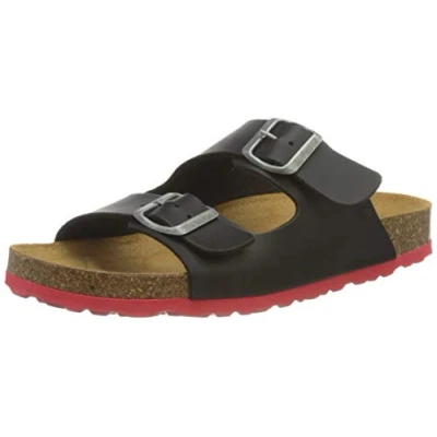 Abbildung von Lico Herren Bioline Concrete Pantoletten, Schwarz, 42 EU