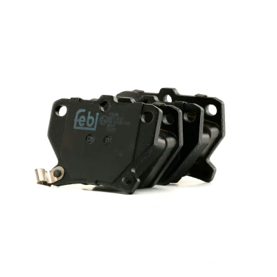 Abbildung von FEBI BILSTEIN 116306 Bremsbelagsatz Hinterachse mit akustischer Verschleißwarnung TOYOTA: Yaris I Hatchback, Corolla IX Prius II Liftback