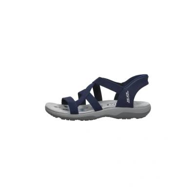 Abbildung von Skechers Damen Reggae Slim Stretch Flex Hands Free Slip Ins Sandalen, Marineblau, 36 EU