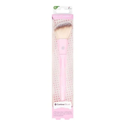 Abbildung von Brushworks HD Contour Brush Bürste, Damen, Größe: One Size, Pink