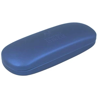 Abbildung von Montana Eyewear Brillenetui Testsieger Etui Gummiertes mit Klappverschluss/Korrekturbrillen/Lesebrillen/Hartschale (Blau, 2er Pack hoch)