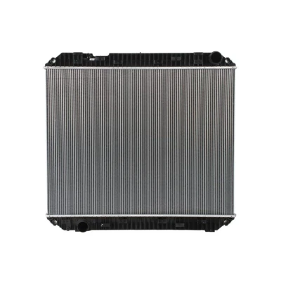 Abbildung von NRF 56072A Kühler, Motorkühlung Aluminium 982 760 56 ohne Rahmen Kühlrippen gelötet