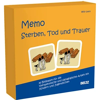 Abbildung von Memo Sterben, Tod und Trauer: 30 Bildpaare für die therapeutische pädagogische Arbeit Mit Kindern Jugendlichen. 20 seitigem Booklet in ... 6,5 x cm. (Beltz Therapiespiele)