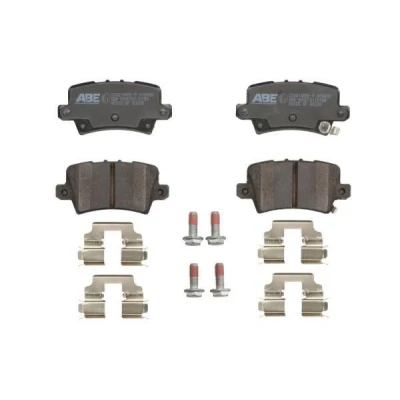 Abbildung von ABE C24014ABE P Bremsbelagsatz Hinterachse mit akustischer Verschleißwarnung HONDA: CIVIC 8 Hatchback,