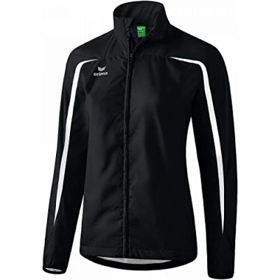 Abbildung von erima Damen Jacke Laufjacke, schwarz/weiß, 44, 8060703