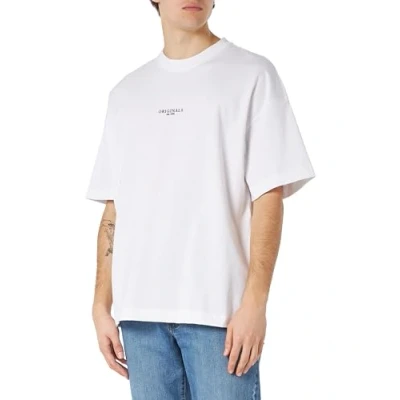 Abbildung von Jack &amp; Jones Jorsantorini TEE CREW NECK Tshirt print, Herren, Größe: Medium, Bright white
