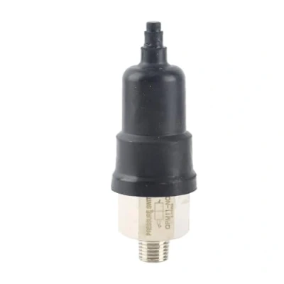 Abbildung von Luftkompressor Druckschalter Einstellbarer Luftdruckregler Schalter Schließer QPM11 NO G1 / 4in IP54 AC220V 48VAC DC