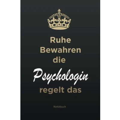Abbildung von Geschenk für die Beste Psychologin: A5 Notizbuch als eine Psychologin /punktiert Geschenke zum GeburtstagWeihnachtsgeschenk Kollegin