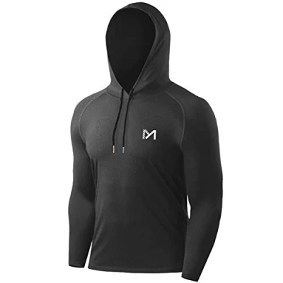 Abbildung von MEETYOO Men&#039;s MU16T Shirt, Schwarz, XXL