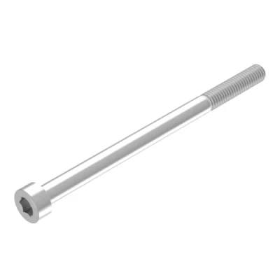 Abbildung von SECCARO Zylinderschraube M8 x 120 mm, Edelstahl V2A VA A2, DIN 912 / ISO 4762, Innensechskant, Teilgewinde, 20 Stück