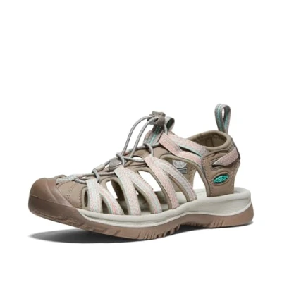 Abbildung von KEEN Damen Whisper Sandalen, Braun Taupe Coral, 35.5 EU