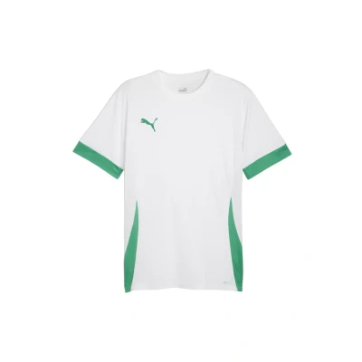 Abbildung von Puma FUßBALL Teamsport Teamgoal Matchday Sport Tshirt, Herren, Größe: Large, Weissgruengruen