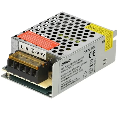 Abbildung von ORNO 12v Netzteil Open Frame mit Überlast und Kurzschlussschutz (24W)