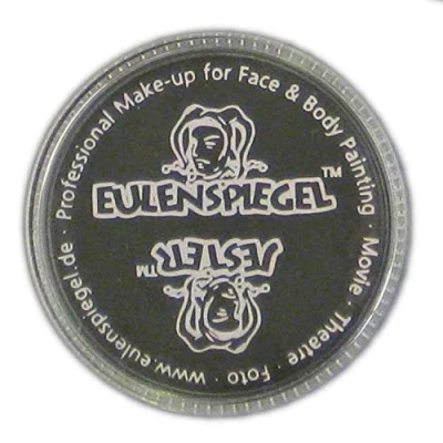 Abbildung von Eulenspiegel 501115 Cremeschminke, Schwarz, 35 ml, Halloween, Karneval, Mottoparty