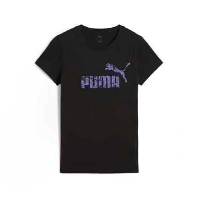 Abbildung von Puma Nature TEE Tshirt print, Damen, Größe: Small, Black