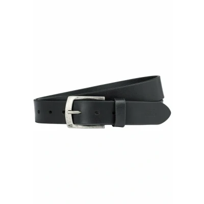Abbildung von camel active Herren Gürtel aus Leder Schwarz, menswear L