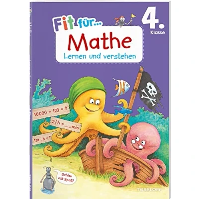 Abbildung von Fit für Mathe 4. Klasse. Lernen und verstehen / die Schule Zahlen bis 1 Million Addition &amp; Subtraktion Multiplikation Division ... (Fit Verstehen)