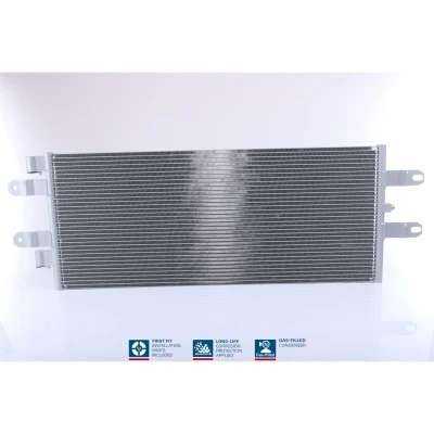 Abbildung von NISSENS 940440 Klimakondensator ohne Trockner Aluminium 842 R 134a
