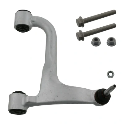 Abbildung von FEBI BILSTEIN 40608 Querlenker mit Anbaumaterial Trag /Führungsgelenk, Lager Hinterachse rechts, oben Aluminium