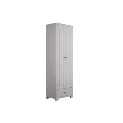 Abbildung von Home affaire Garderobenschrank »Gotland, Drehtürenschrank, Garderobe« aus massiver Kiefer, FSC® zertifiziert, Höhe 193 cm