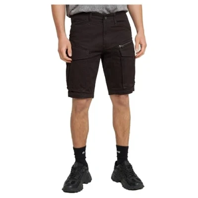 Abbildung von G STAR Rovic ZIP Regular Shorts, Herren, Größe: 28, Dk black