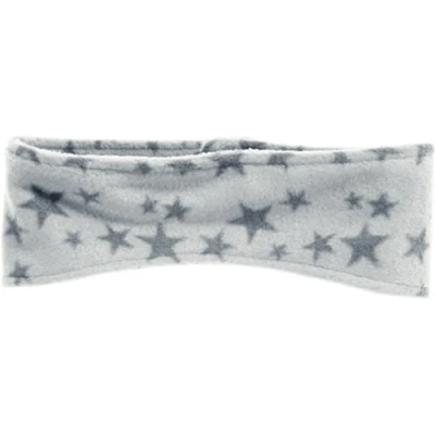Abbildung von Playshoes Unisex Kinder Fleece Stirnband Winter Stirnband, grau Sterne, one size