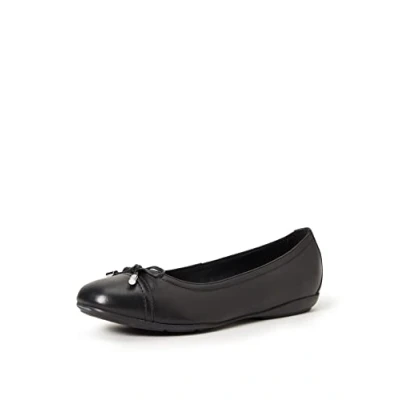 Abbildung von Geox Annytah Klassischer Ballerina, Damen, Größe: 38.5, Black Schuhe