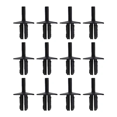Abbildung von YINETTECH 30 Stück Stoßstangen Clips Ersatz 51111944537 Kompatibel mit BMW E36 E46 E34 E39 E32 E38 X3 X5 Stoßstangenabdeckung Innenverkleidungs Schwarz