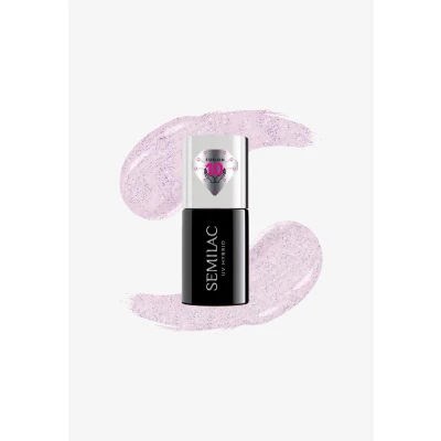 Abbildung von Semilac Extend CARE 5W1 Nagellack, Größe: 7 ml, Glitter delicate pink