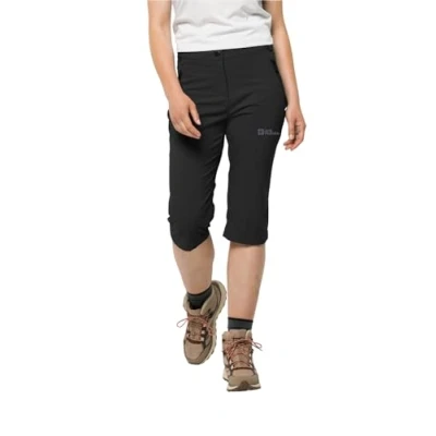 Abbildung von Jack Wolfskin Activate Light Pants Outdoor Shorts, Damen, Größe: 34, Black
