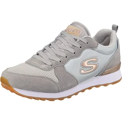 Abbildung von Skechers Damen Retros og 85 goldn Gurl Sneaker, Grau, 37.5 EU
