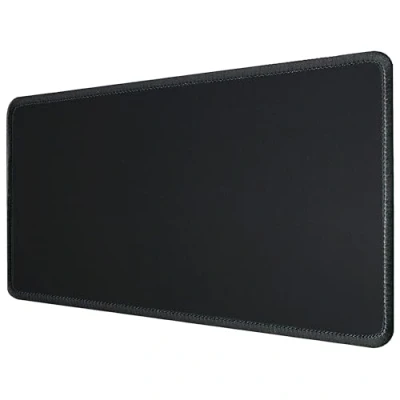 Abbildung von silmo Mauspad XL 900 x 300 mm großes Mousepad Groß Schwarz Vernähter Rand rutschfest Gaming Büro Office Homeoffice Tastatur XXL 90 30 cm Mouse Pad Mat alle Maus Arten